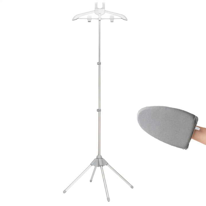 Porte-Cintre À Vapeur | Support Repassage Pliable Vertical Avec, Accessoire Pour Vêtements Longs, Ch
