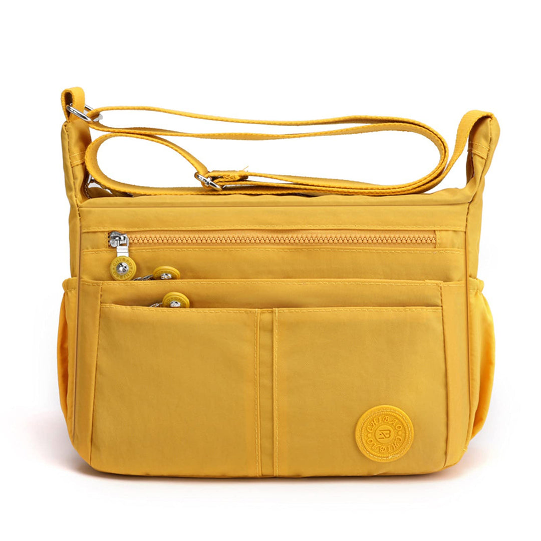 FANDARE Casual Schultertasche Damen Leichte Umhängetasche Wasserdicht Nylon für Sporttasche Arbeitst