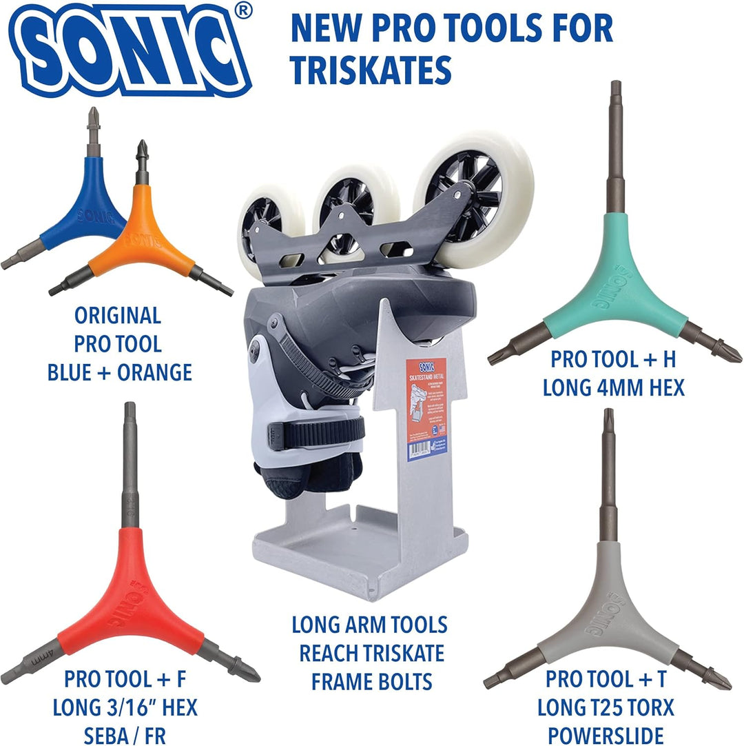 Sonic Pro Inline-Skate-Werkzeug + H (4 mm Sechskant)