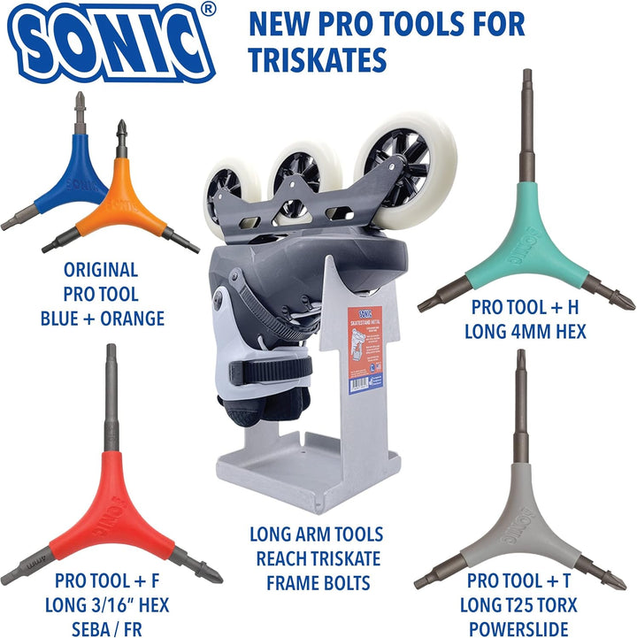Sonic Pro Inline-Skate-Werkzeug + H (4 mm Sechskant)