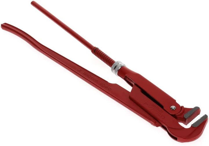 GEDORE red 90degree abgewinkelte Rohrzange, Spannweite 67 mm/2 Zoll, schwedisch, massiv, Zahnung ver