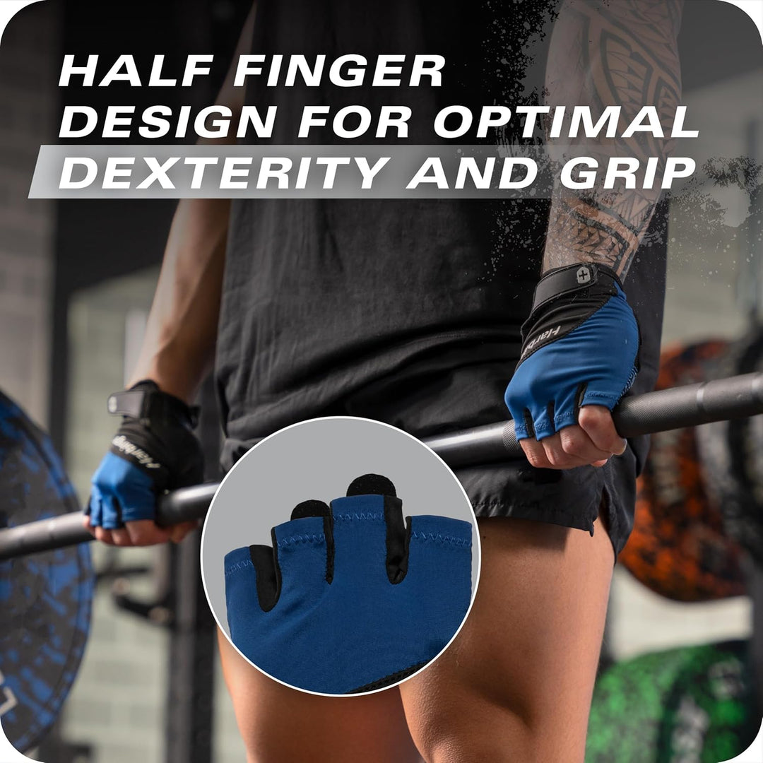 Harbinger Grip 3.0 Trainingshandschuhe blau M, blau M