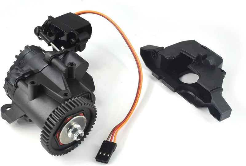 JOYSOG Metallgetriebe mit 2 Gängen und internen Zahnrädern für Traxxas 1/10 TRX-4 TRX-6 RC Crawler A