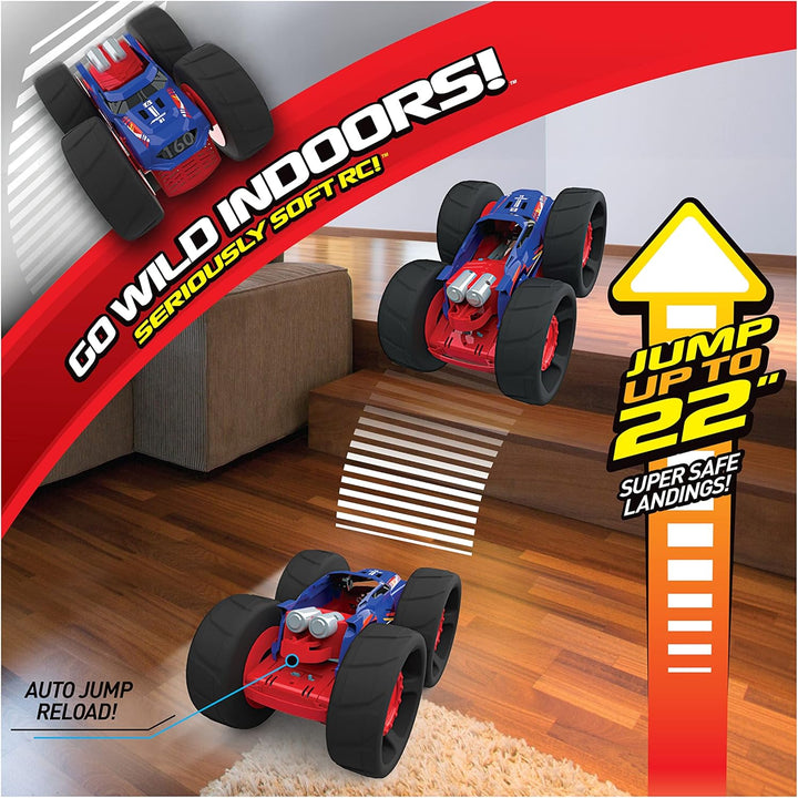 Air Hogs Jump Fury, ferngesteuertes Fahrzeug für drinnen, springt bis zu 55cm hoch