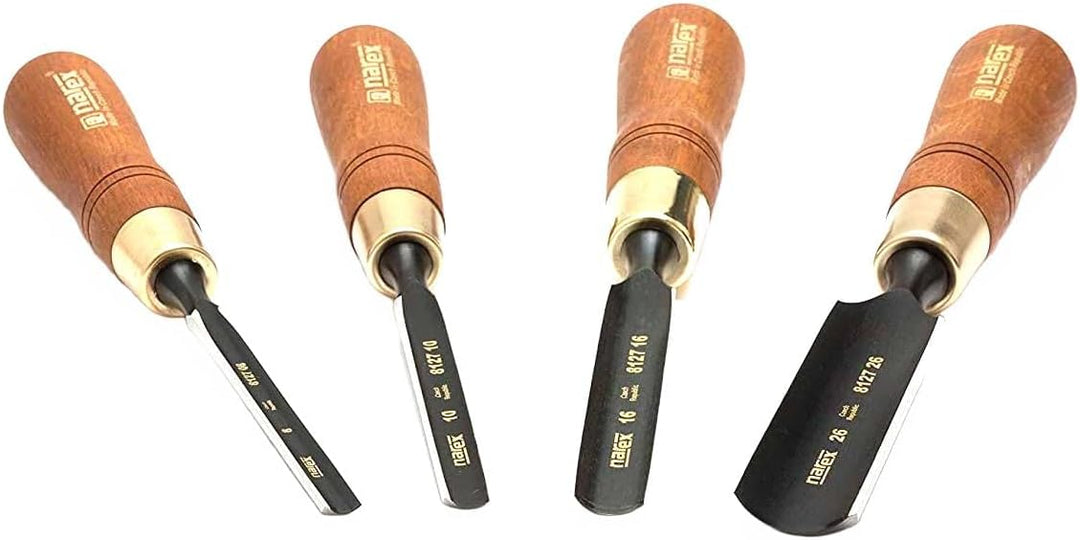Hohlbeitel Set Premium 4 tlg (8/10 / 16/26 mm)