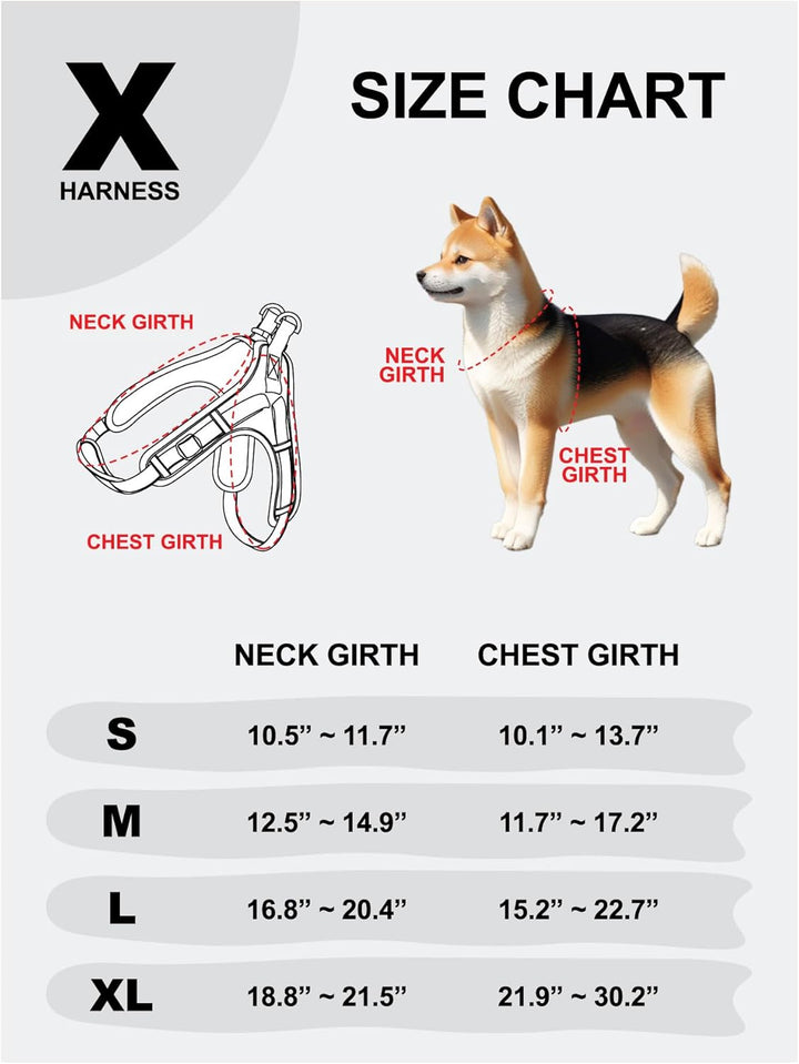 Puppia Kealoha Hundegeschirr X, modisches Blumenmuster, Frühling Sommer Geschirr für kleine und mitt