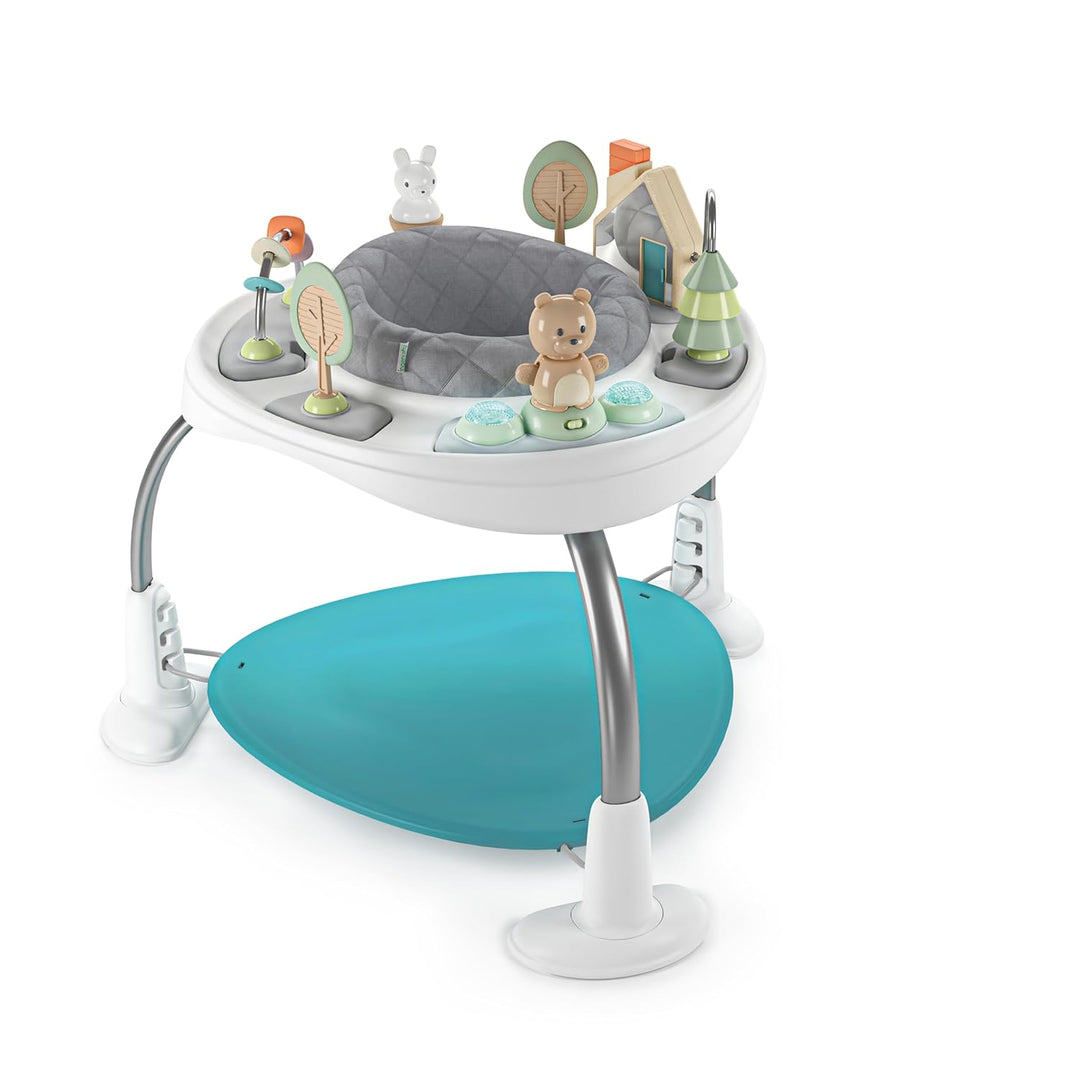 Ingenuity, Spring & Sprout, Aktivitätscenter 2-in-1, First Forest, Spielcentrum und Spieltisch mit S