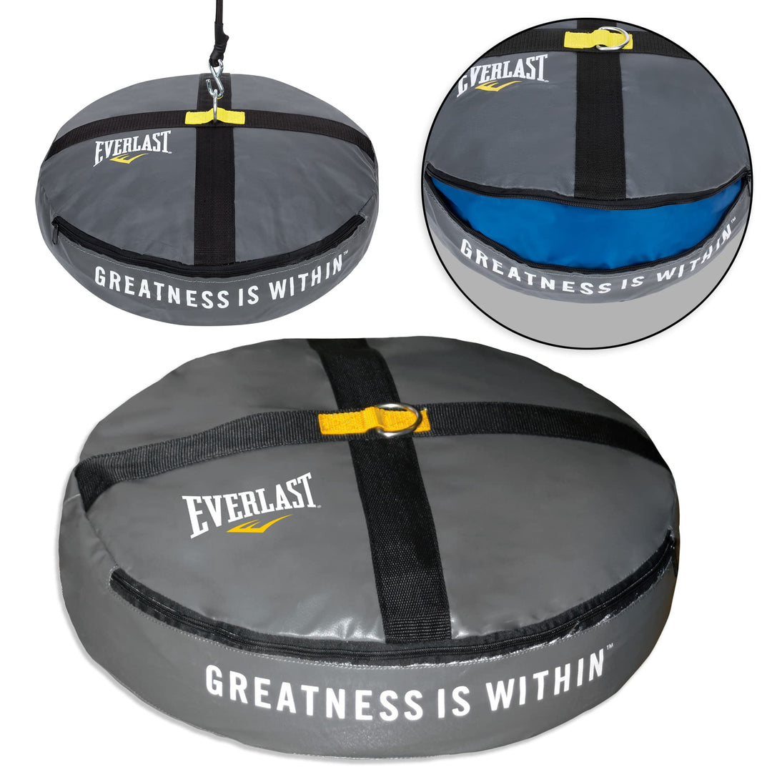 Everlast Unisex – Erwachsene Double End Anchor Box Equipment, Grau, Einheitsgrösse EU