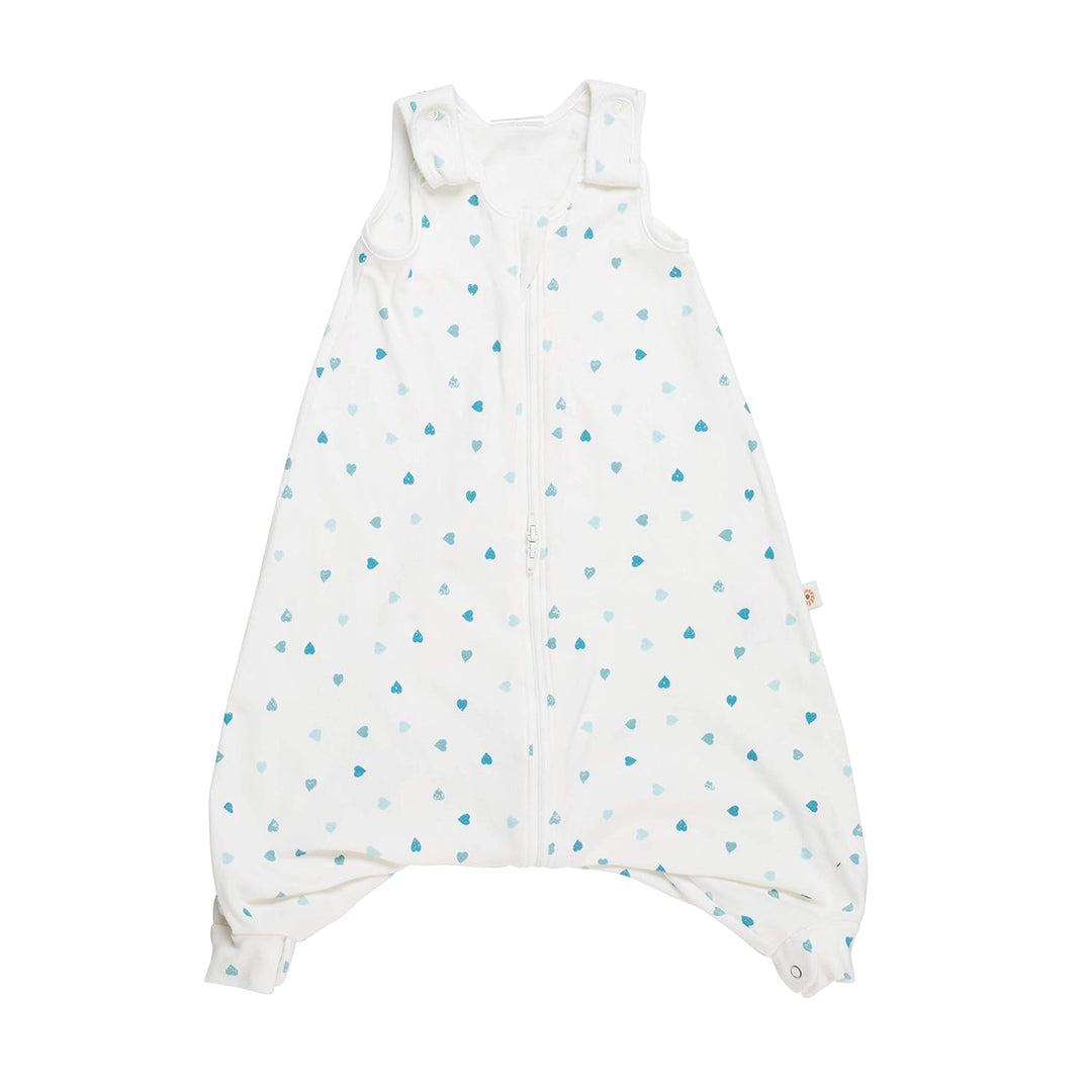 Ergobaby Baby-Schlafsack Ganzjährig mit Füssen Gurtschlitz, On The Move - Heart To Heart, 6-18 Monat
