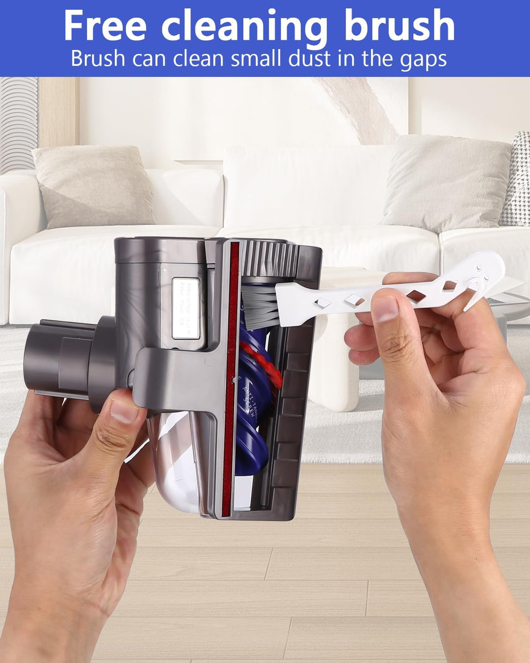 Mini Turbinendüse für Dyson V7 / V8 / V10 / V11 / V15 Staubsauger,Elektrische Matratzenbürste Kompat