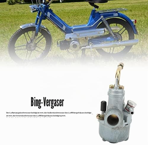 Aramox 15 Mm Bing Style Vergaser, 15 Mm Bing Style Vergaser, 20 Mm Einlassdurchmesser, Moped-Motorra