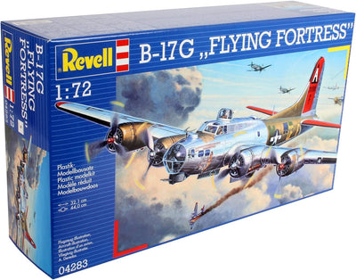 Revell Revell_04283 Modellbausatz Flugzeug 1:72 - B-17G "Flying Fortress" im Massstab 1:72, Level 5,