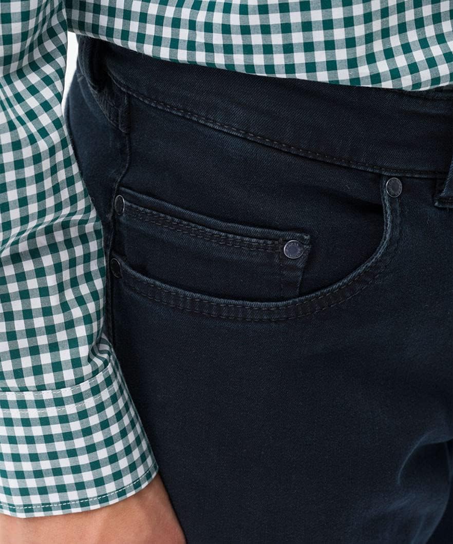 EUREX Herren Style Luke Jeans 36W / 34L Blue Black, 36W / 34L Blue Black