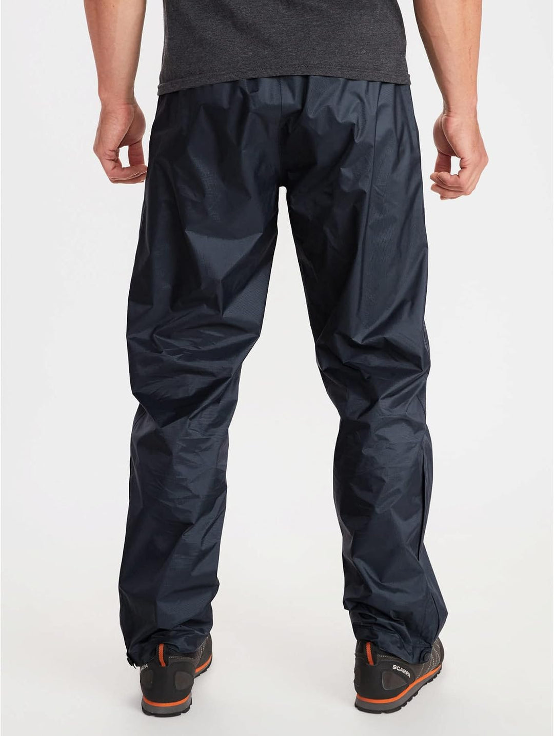 Marmot Herren Atmungsaktive Überhose, leichte Wanderhose, Winddichte Trekkinghose Precip Eco Full Zi
