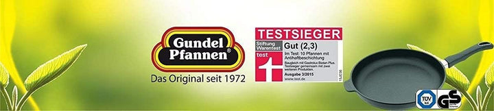 Original Gundel GUSS-UNIVERSAL-TOPF MILCHTOPF INDUKTION, Ø 20 cm, Höhe 10 cm, BIOTAN-Oberfläche, PFO