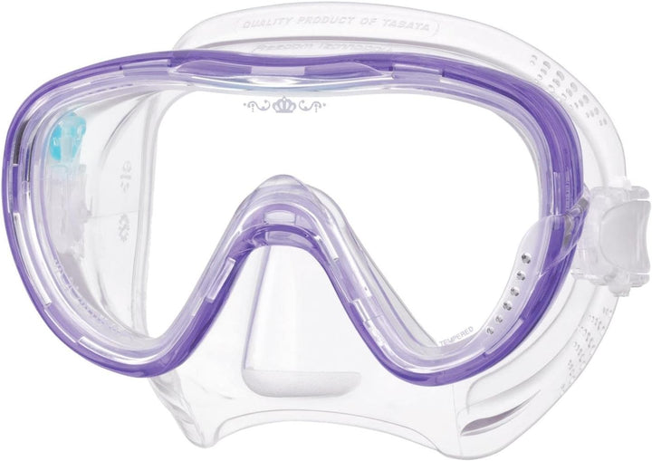 Tusa Tina tauchmaske - Zirkone Taucherbrille schnorchelmaske damen Purple Quartz, Purple Quartz