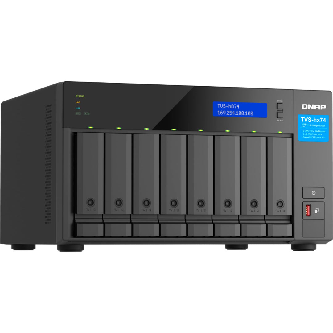 QNAP TVS-h874X-i9-64G schwarz