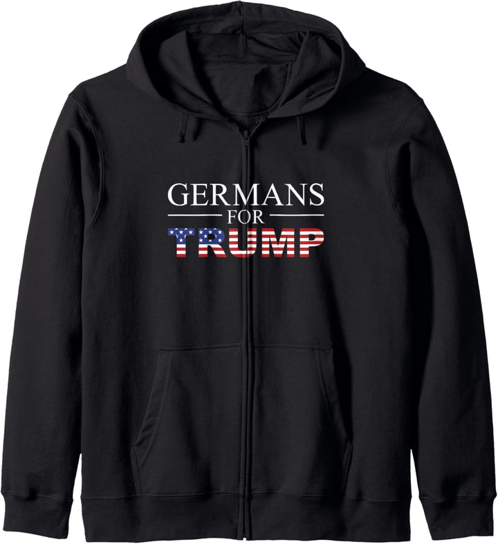 Trump 2020 - Germans For Trump - Donald Trump 2024 Wahlen Kapuzenjacke