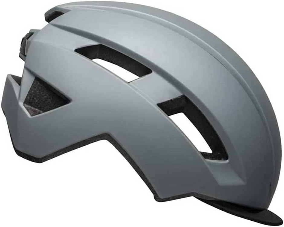 BELL Daily LED City Fahrrad Helm matt grau/schwarz 2024, L
