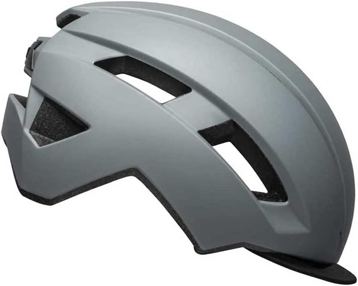 BELL Daily LED City Fahrrad Helm matt grau/schwarz 2024, L
