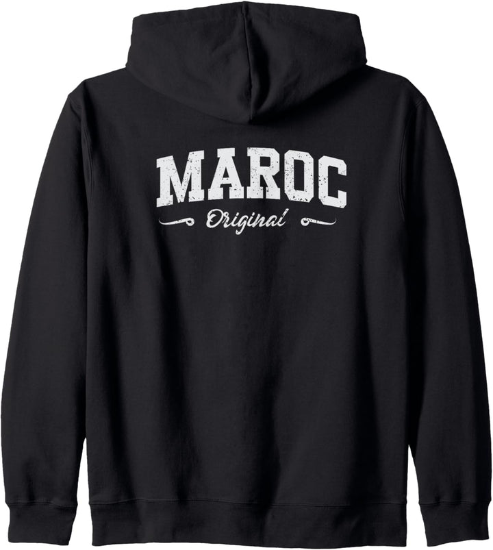 Maroc Marokko Original Kapuzenjacke