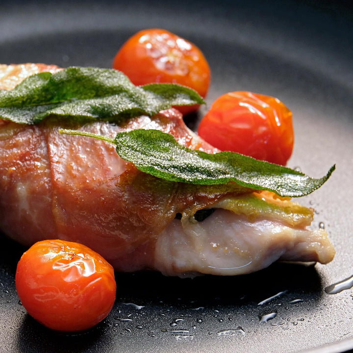 Kela 15151 Bratpfanne, Antihaftversiegelung, Aluguss 5 mm, Induktionsgeeignet, 28 cm Durchmesser, Ke