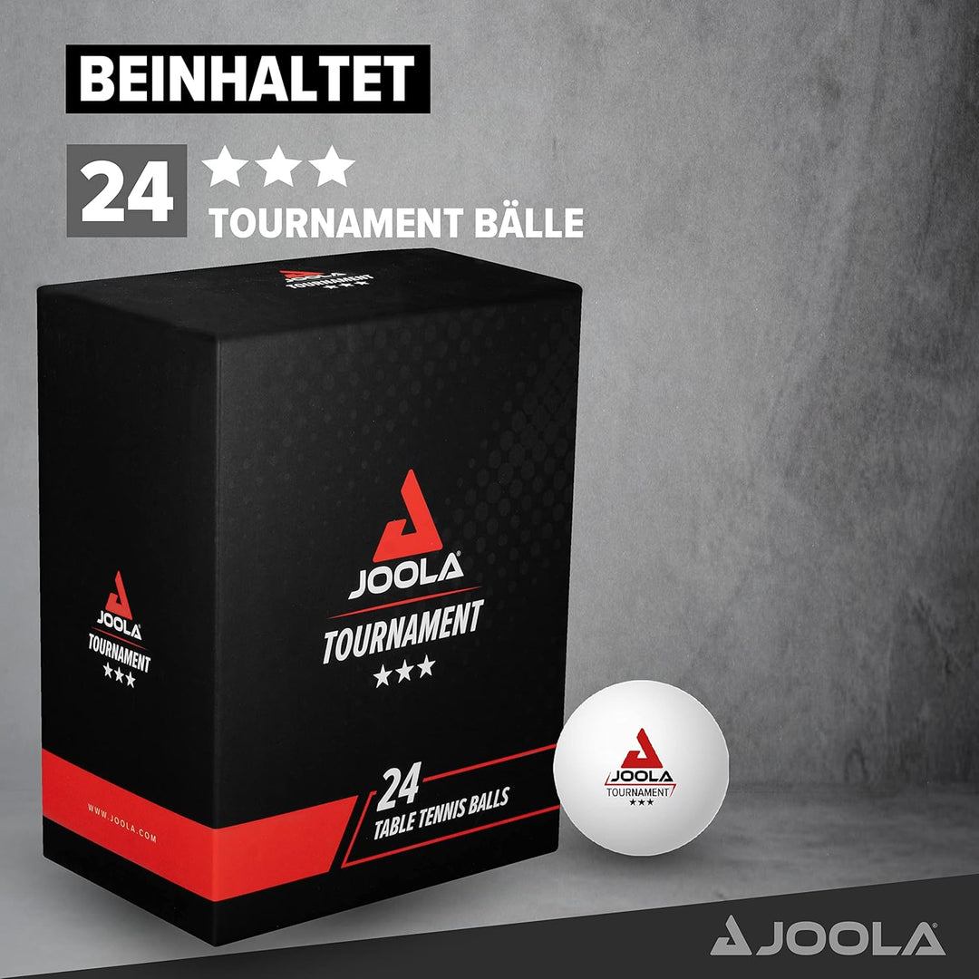 JOOLA Tischtennisplatte Inside J18 Tischtennistisch Indoor klappbares Untergestell &amp; Tischtennisbäll
