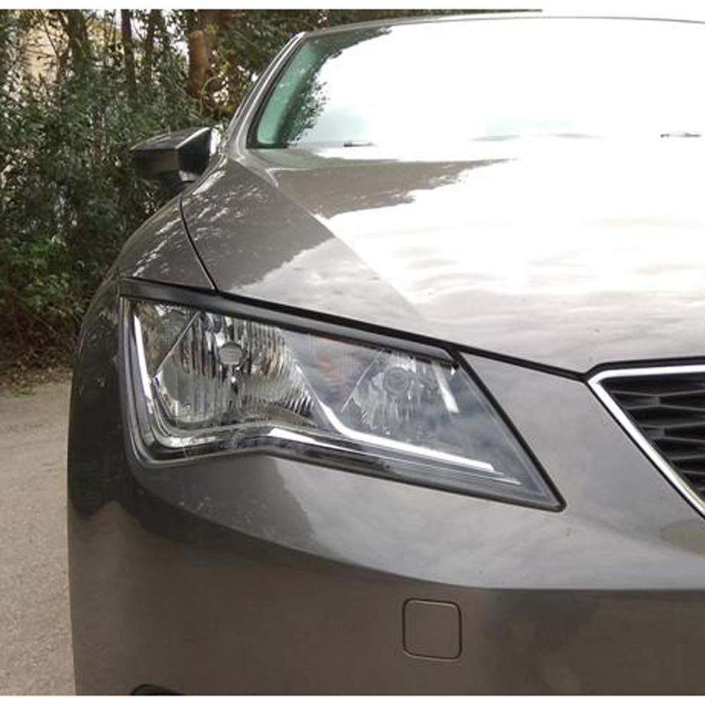 Satz Scheinwerferblenden kompatibel mit Seat Leon 5F 3/5-türer inkl. ST 2013- (ABS)
