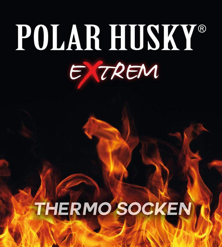Polar Husky® 6 Paar Super Warme Thermo Socken! Vollplüsch/Perfekt geeignet für Stiefel Extrem/Hot/Gr