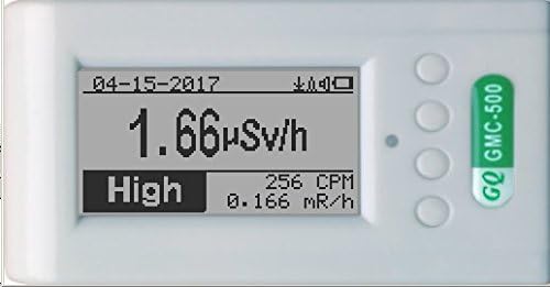 GQ GMC-500 Geiger Counter Strahlung Detektor Beta Gamma X-Ray Dosimeter