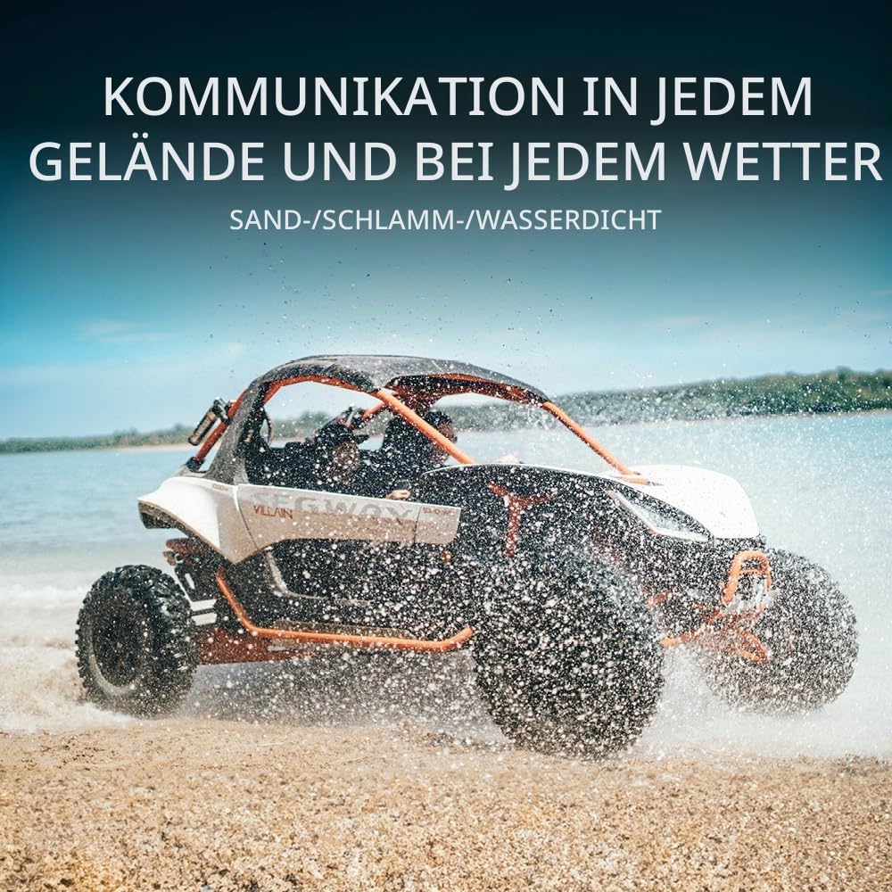 Cardo PACKTALK EDGEPHONES for ORV - Single Pack Einzelpackung EDGEPHONE and PT edge, Einzelpackung E