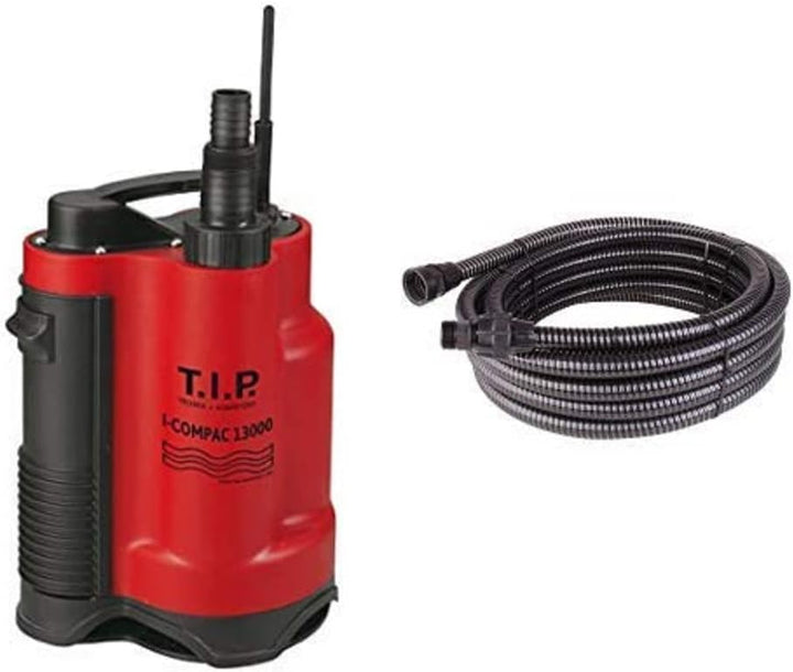 T.I.P. Schmutzwasser Drainage-Tauchpumpe I-Compac 13000, bis 13.000 l/h Fördermenge & Entwässerungss