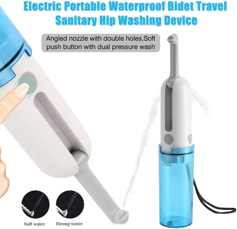 MAGT Elektrisches Bidet Sprühgerät, USB Ladegerät Toilette Bidets Tragbares Elektrische Reisebidet B