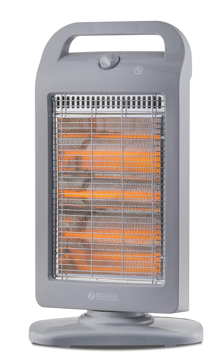 Olimpia Splendid 99396 Solaria Evo S Halogen Heizstrahler 1200 W , 45 m³, Grau Halogen Grau, Halogen