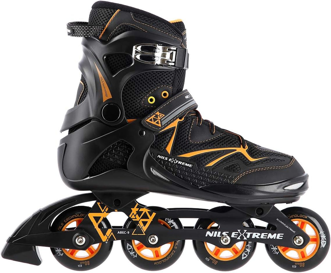 Nils Extreme Inliner für Herren und Damen - Inline Skates - ABEC9 Kugellager – Rollschuhe Erwachsene
