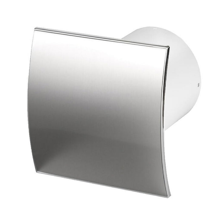 Badlüfter Wand-Ventilator Ø 100 mit Nachlauf , Kugellager Silent Escudo - Line System+ (inox), Inox