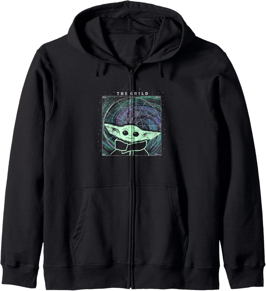 Star Wars: The Mandalorian The Child In Space Portrait Kapuzenjacke