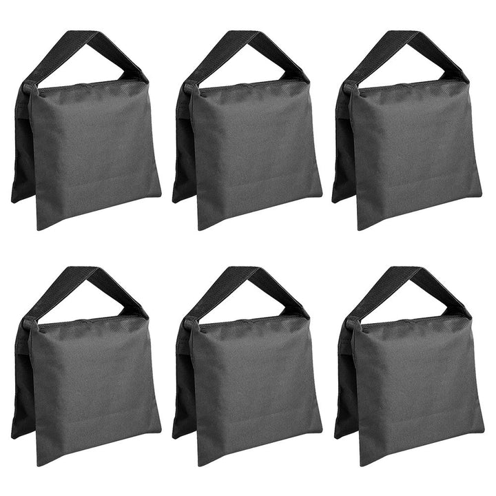 Neewer® 6er-Pack Schwarze Fotografie-Sandsäcke, Gegengewicht für, 6er-Pack Fotografie-Sandsäcke, Sch