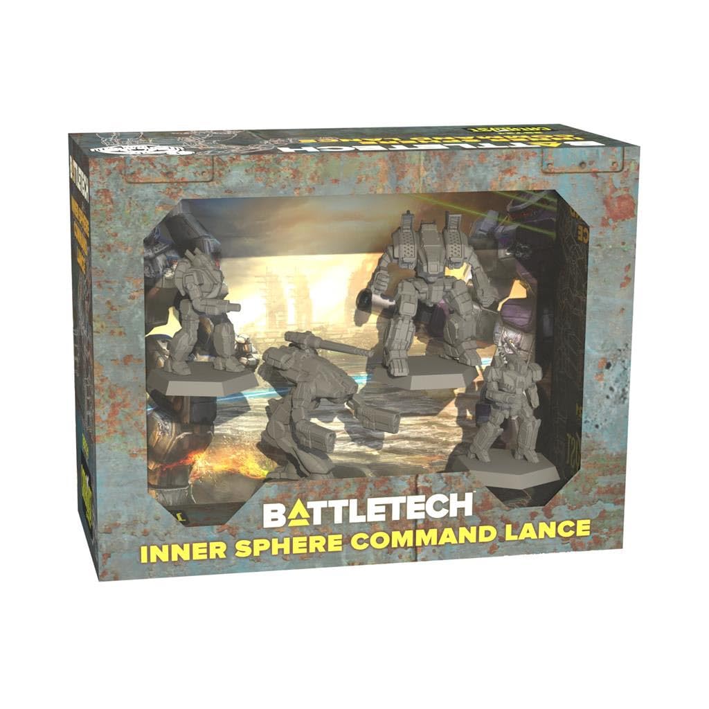 Catalyst Game Labs BattleTech: Inner Sphere Command Lance - Miniature Game