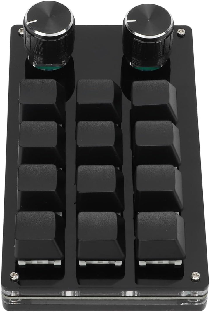 Ejoyous Tastatur Programmierbare Tasten, USB Einhand Mechanisch Tastatur mit 12 Mehrere Programmierb