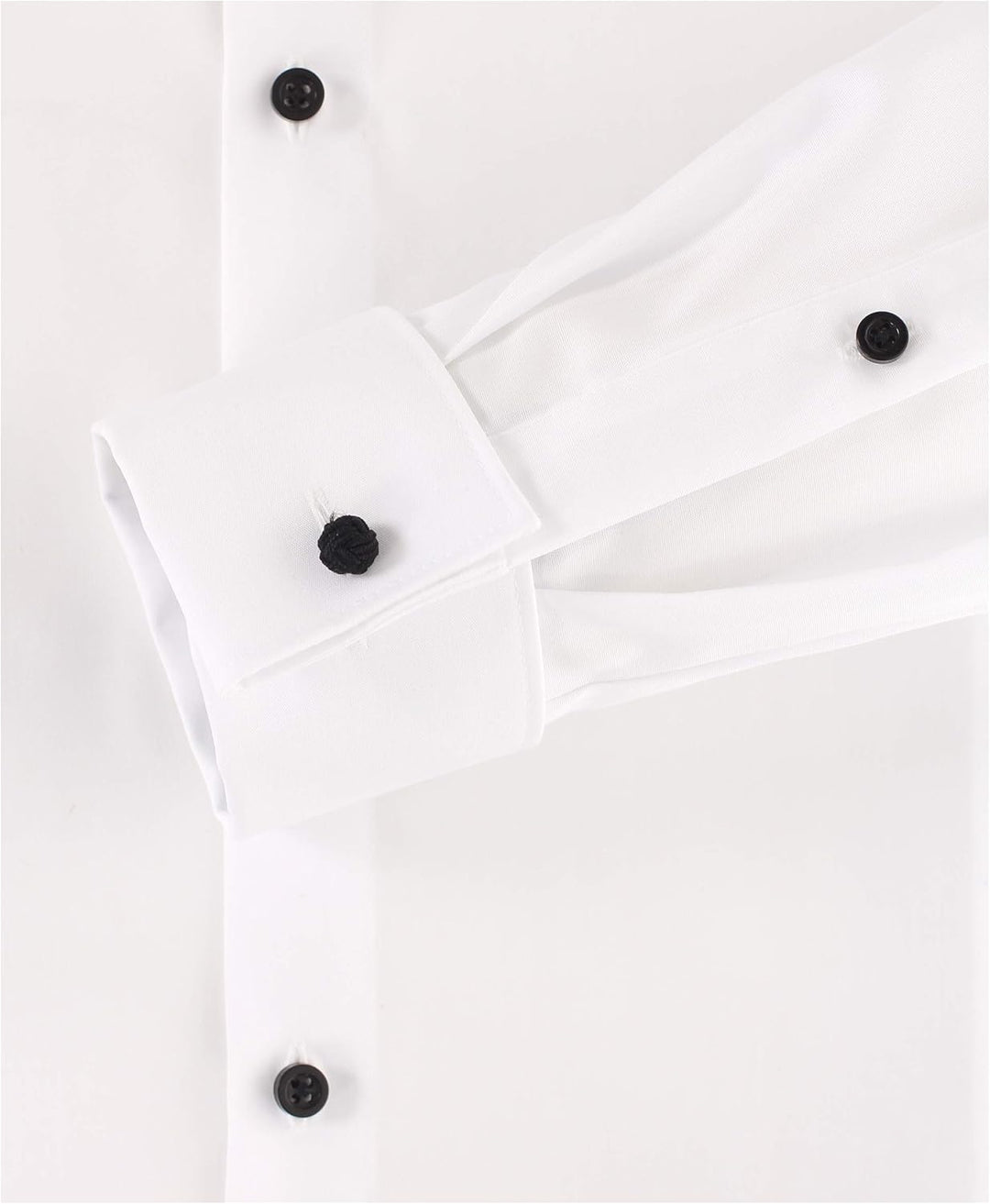 Venti Herren Popeline Hemd uninah 001980 Modern Fit Standard 36 Weiss, Standard 36 Weiss