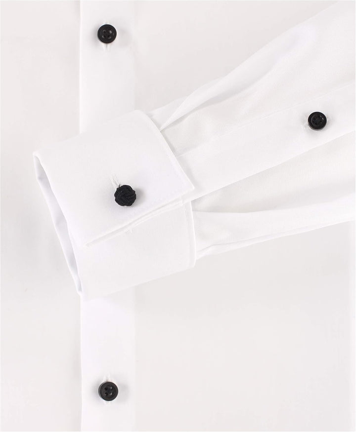 Venti Herren Popeline Hemd uninah 001980 Modern Fit Standard 36 Weiss, Standard 36 Weiss