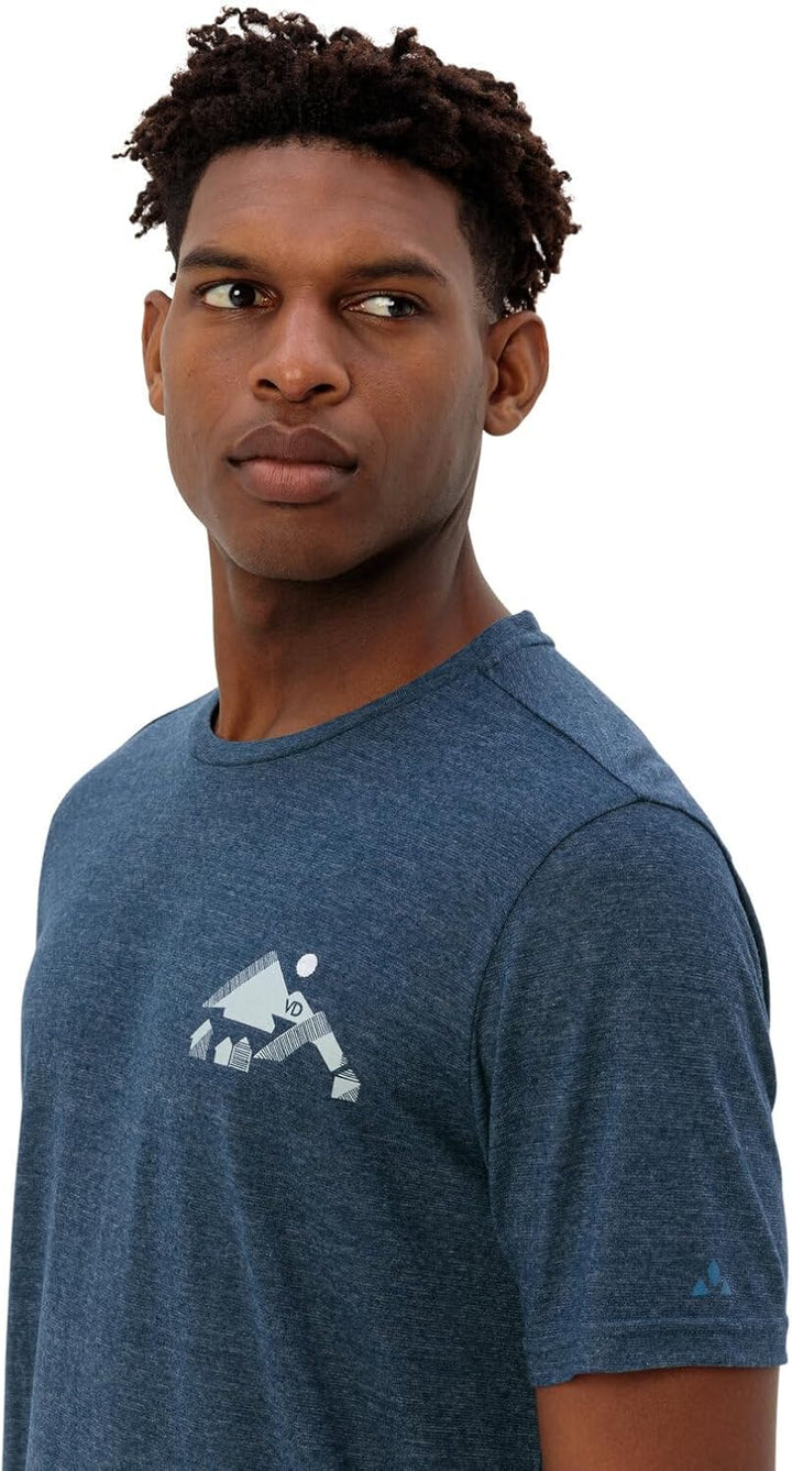 VAUDE Herren Men's Redmont T-Shirt Ii T-Shirt S Dark Sea/Dark Sea, S Dark Sea/Dark Sea