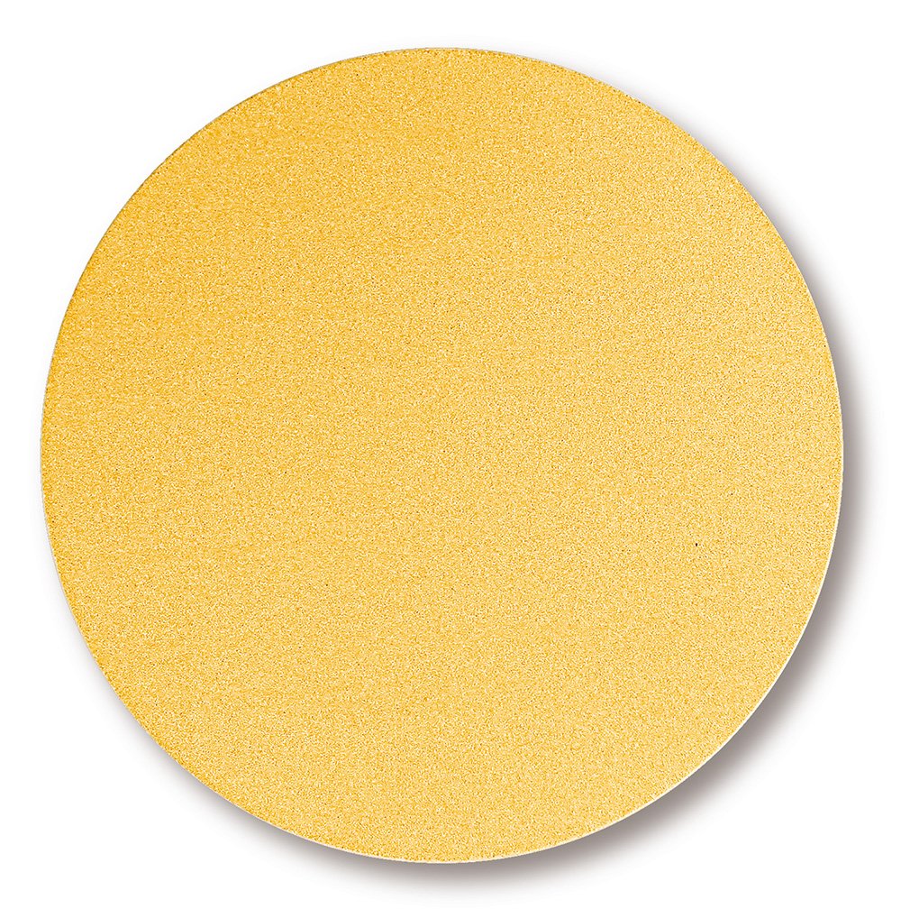 Mirka Gold Universal-Schleifpapier Ø 150mm Klett P80, 100 Stk / Zum Schleifen von Gips, Spachtel, Sp