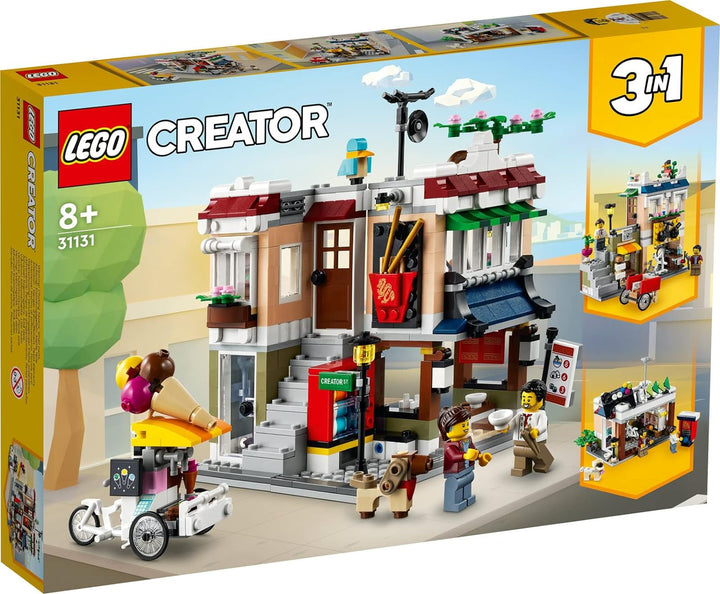Lego Creator 2er Set: 31131 Nudelladen & 31118 Surfer-Strandhaus