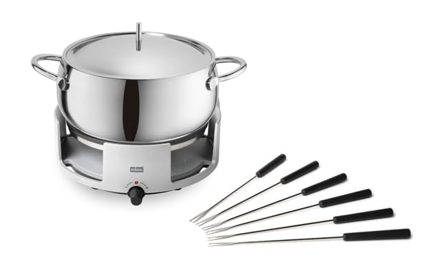 Stöckli Fleischfondue Set Avalon + 6 Fonduegabeln - elektrisch
