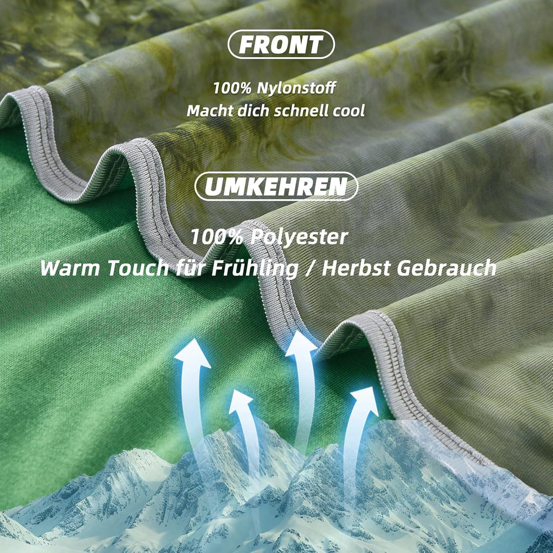 inhand Kühldecke 200x220cm–Selbstkühlende Sommerdecke,Kühldecken zum Schlafen,leichte dünne Kühlende