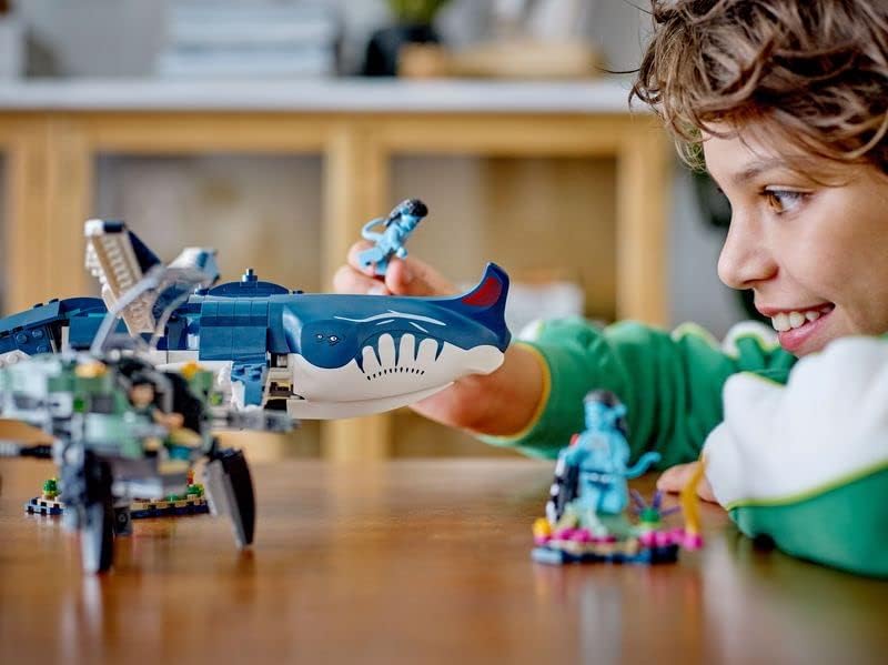 LEGO 75579 Avatar Payakan der Tulkun und Krabbenanzug, The Way of Water Ozean Spielzeug zum Bauen mi