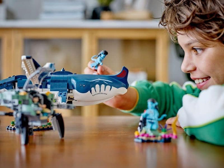 LEGO 75579 Avatar Payakan der Tulkun und Krabbenanzug, The Way of Water Ozean Spielzeug zum Bauen mi