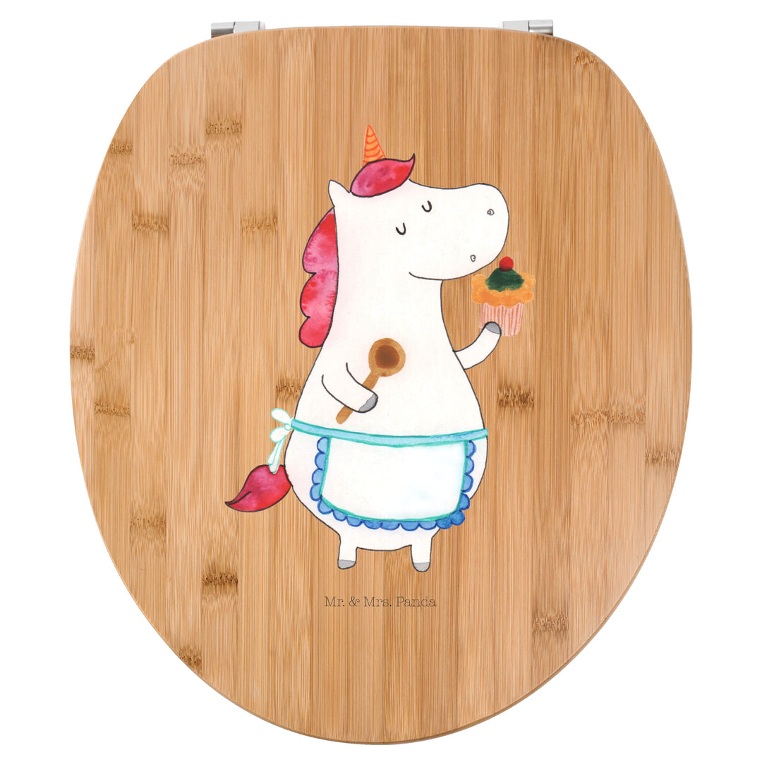 Mr. & Mrs. Panda Motiv WC Sitz Einhorn Küchenfee - Geschenk, Toilettendeckel, Klobrille, Toilette, E